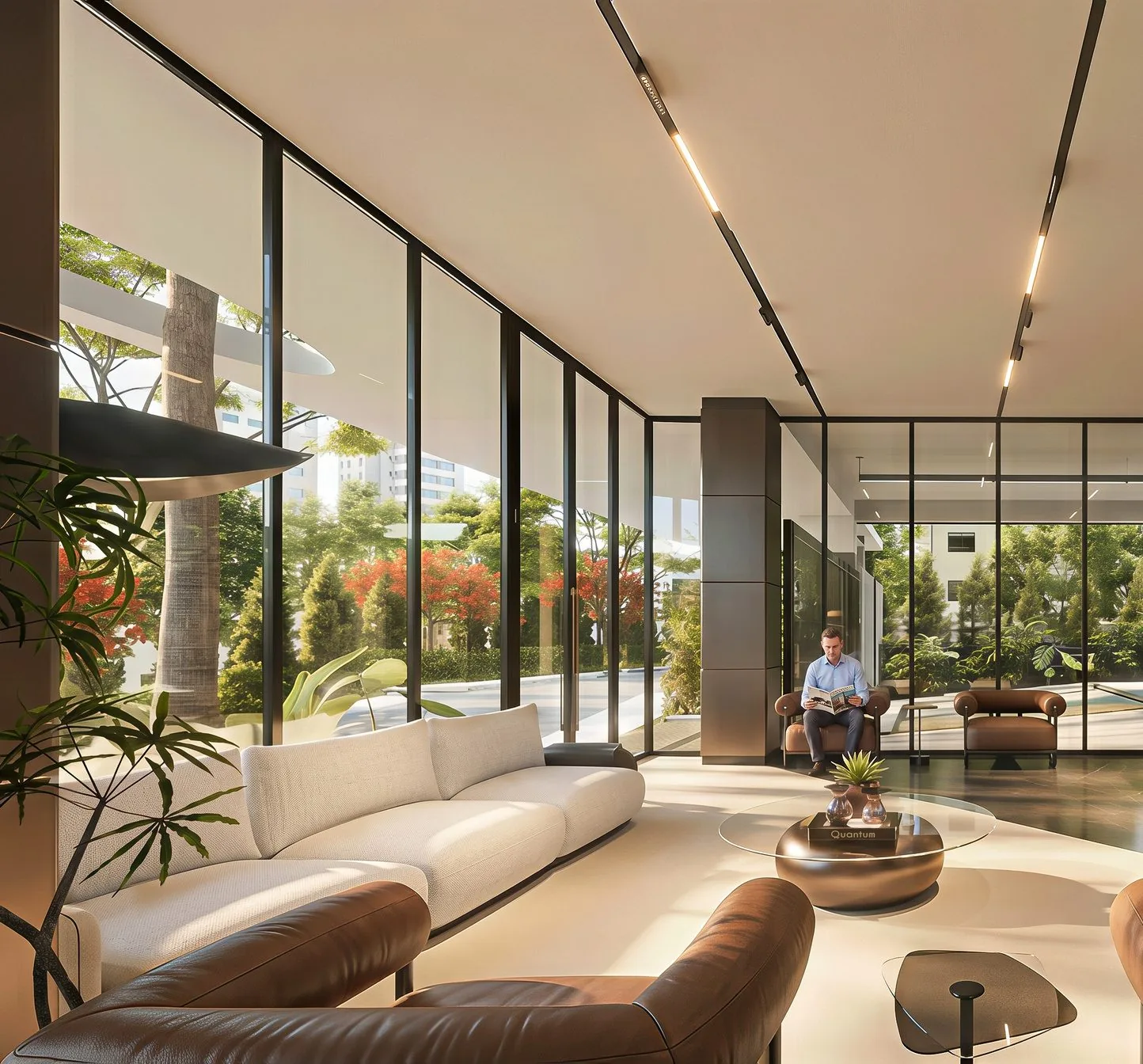 Lobby de doble altura