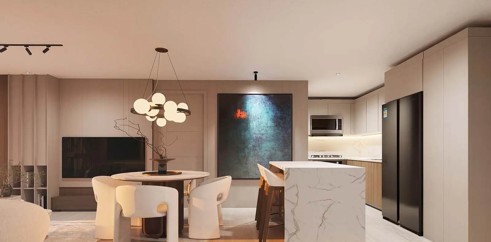 Cocina y comedor